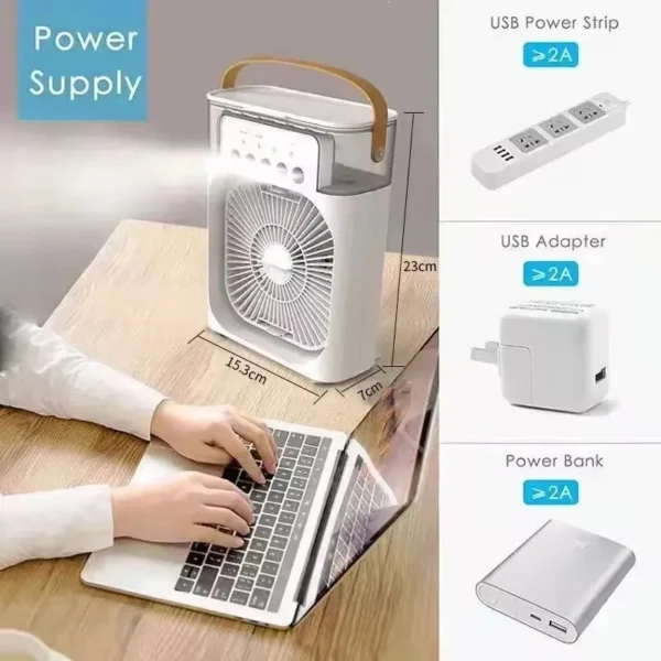 Portable humidifier Fan - Image 4