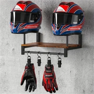 Helmet Rack Wall Mount