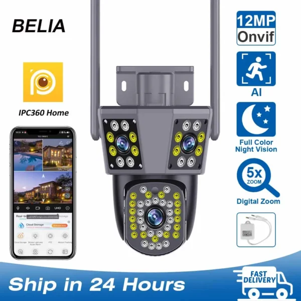 Outdoor External Camera 4K