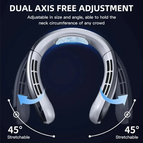 Xiaomi 8000mAh USB Hanging Neck Fan - Image 3